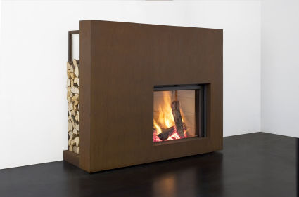 Stûv 21/85 with ready-to-fit fireplace